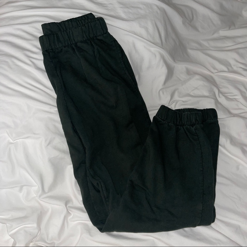 Brandy Melville Dark Green Sweatpants